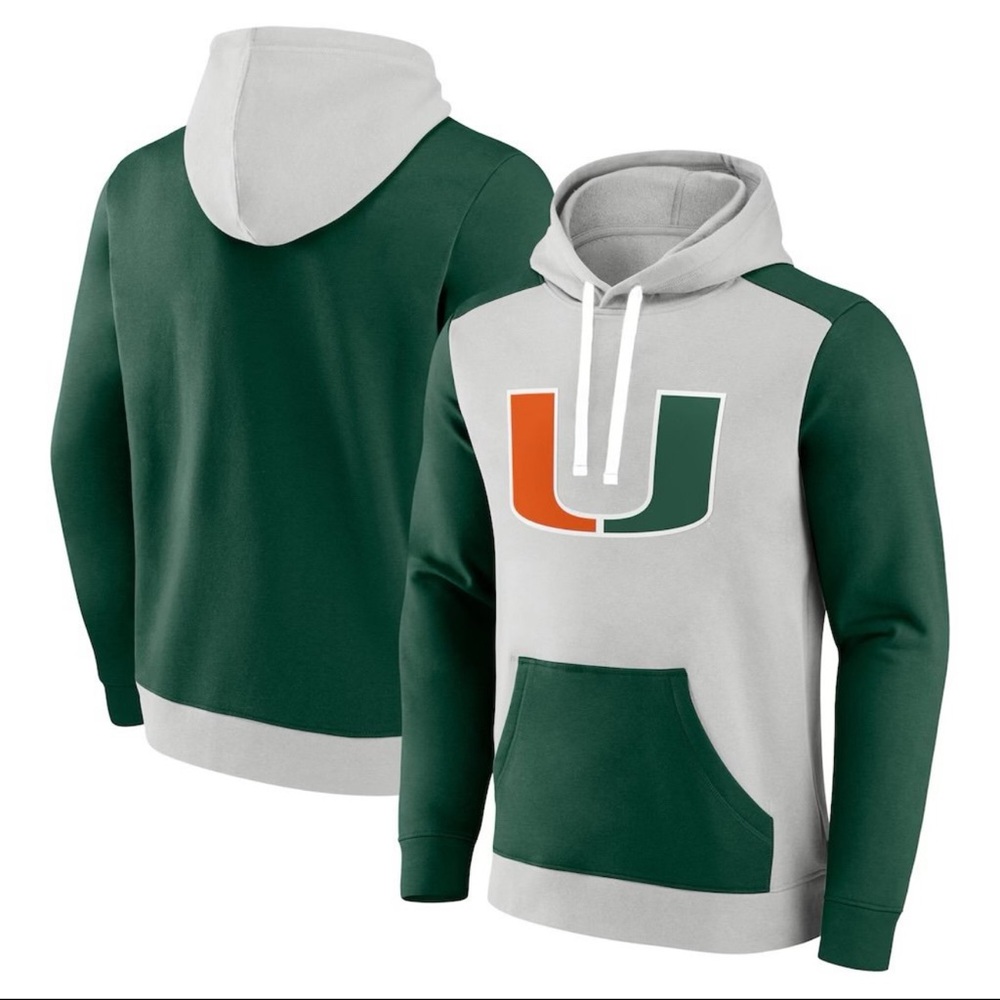 Fanatics Miami Hurricanes Hoodie Sz Small